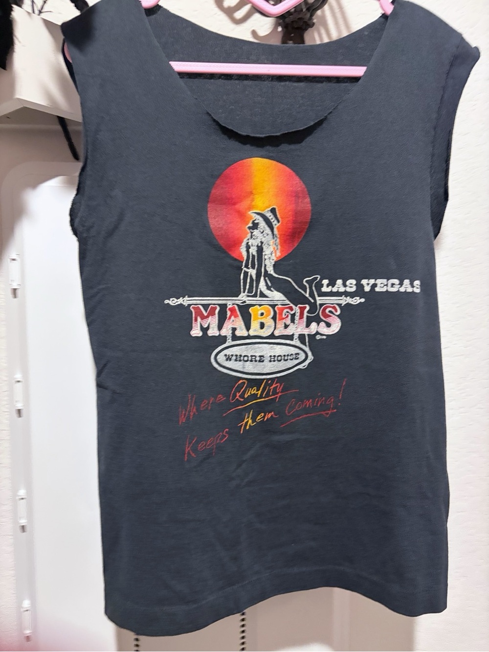 Vintage Mabel’s wh*re House Las Vegas T-Shirt- Size Small